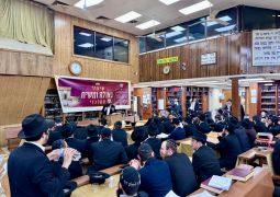 הגלריה השבועית - שבוע פרשת נשא ב-770